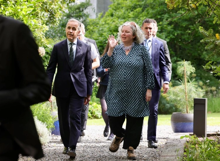 Canadian PM with Provost