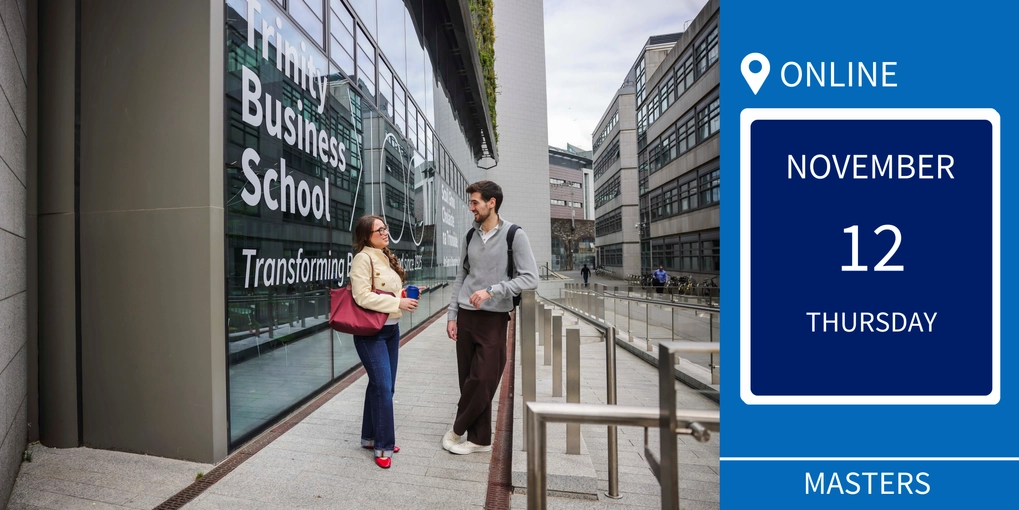 Students standing outside building