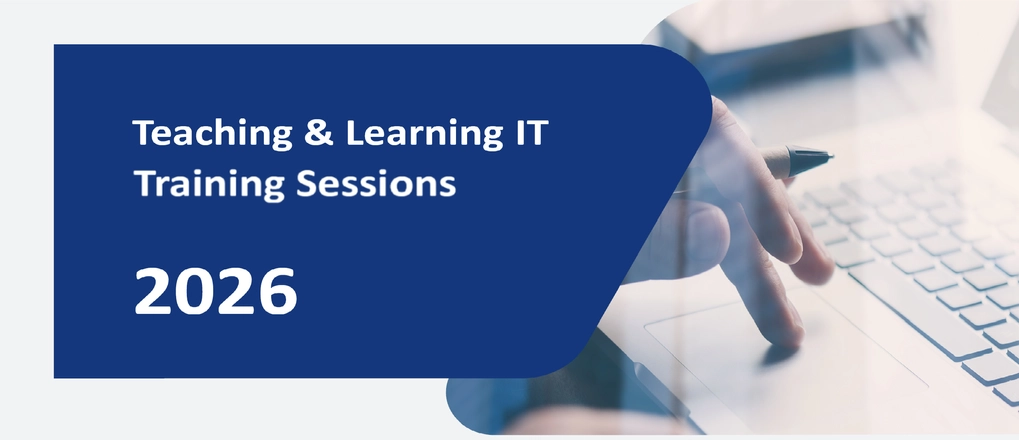 Teaching and Learning IT Training Sessions