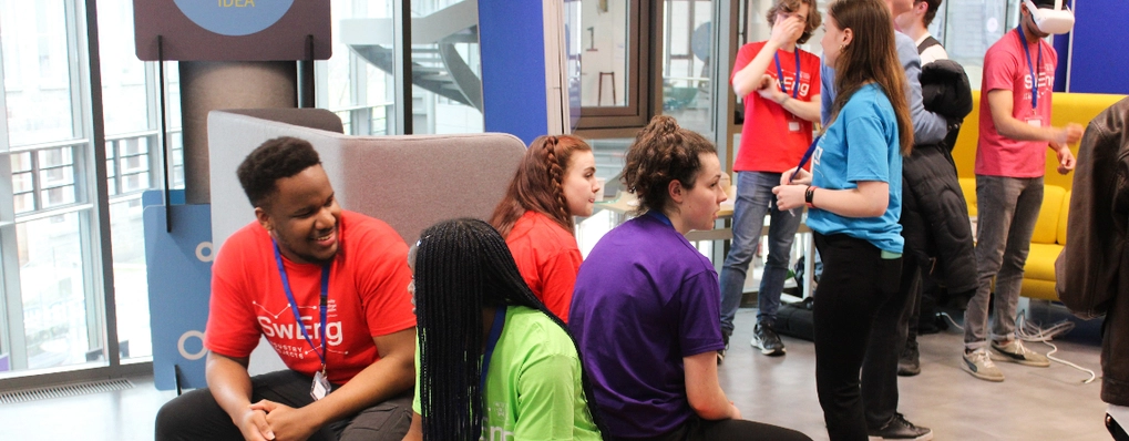 Undergraduate Students collaborating