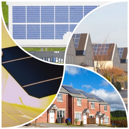 Image of various solar panels