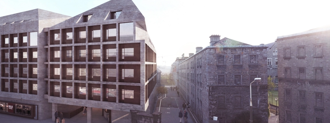 Image of new printing house square building
