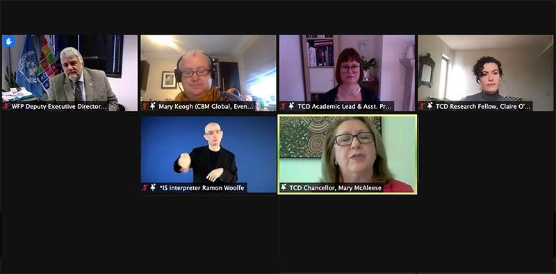 Screenshot of Zoom