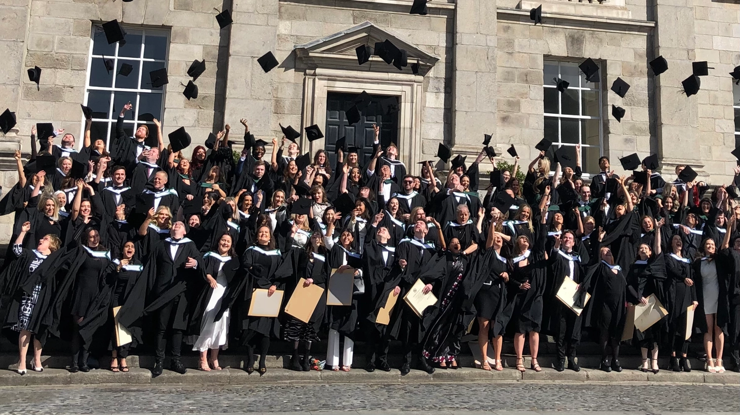 Photo of MSc graduates