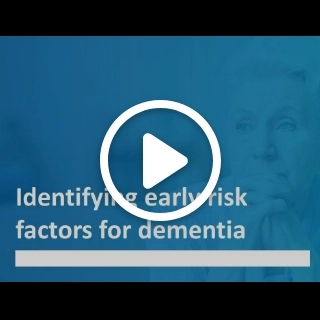 Identifying early risk factors for dementia