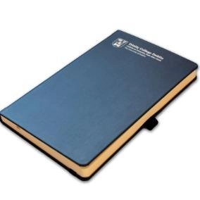 A Trinity branded notebook