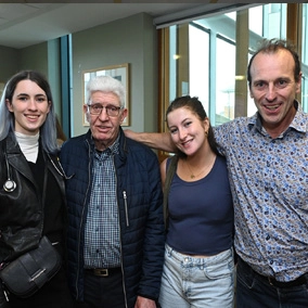 Jenni Frain, Joe Hollinhsworth, Emily O’Brien, Pat Frain