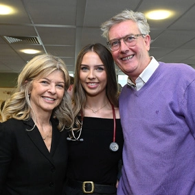 Martine Madden, Rachel Madden, Dr John Madden