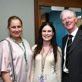 Rita Keane, Orla Mulligan, Prof Joe Keane