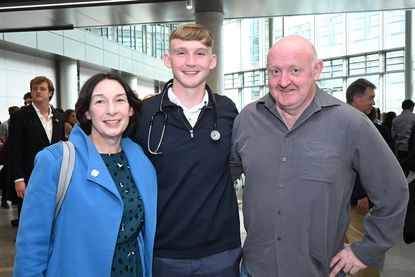 Dr Brid Halvey, Mr Sean Halvey, Mr John Halvey.