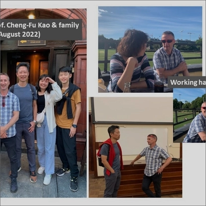 Visit from Prof. Cheng-Fu Kao & family(August 2022)

