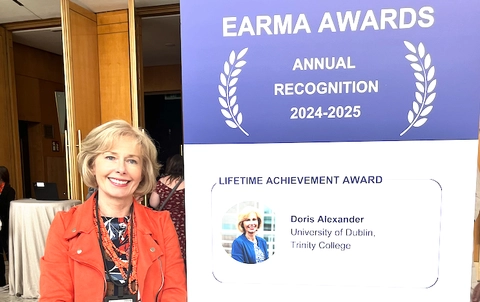 Doris Alexander receives EARMA Lifetime Achievement Award