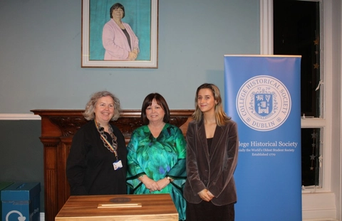 Mary Harney becomes first female president of Trinity&rsquo;s Hist  
