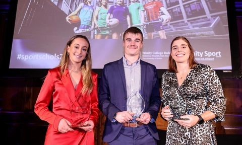 Trinity Sport Scholars celebrated at Dining Hall Ceremony