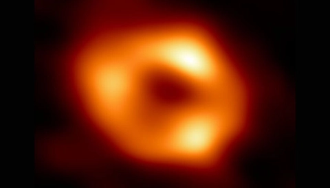 Astronomers reveal first image of the black hole at the heart of our galaxy