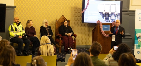 Provost presents Trinity Civic Engagement Awards