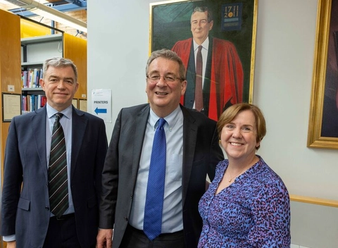 Professor Dermot Kelleher&rsquo;s portrait unveiled