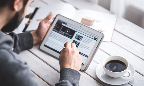 Reading online