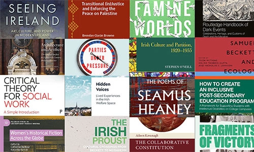 Selection of FAHSS staff book covers.