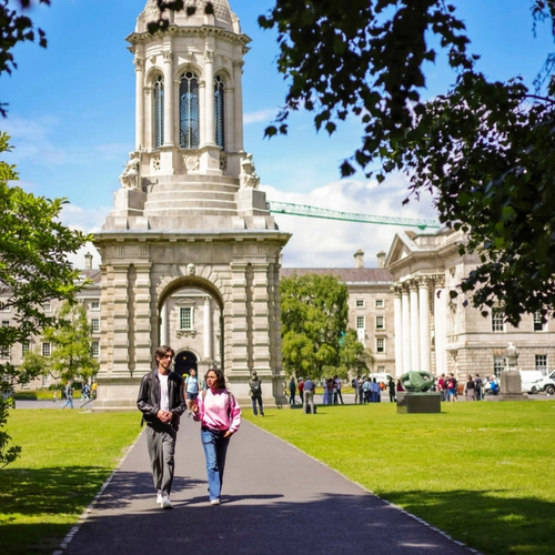 Students walking on campus Image 2026