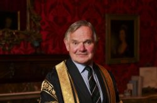 Pro-Chancellor Mark Orr in Pro Chancellor Robes