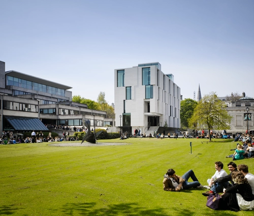 Photo of campus buildings