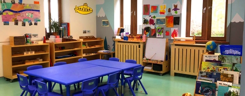 Day Nursery Montessori room