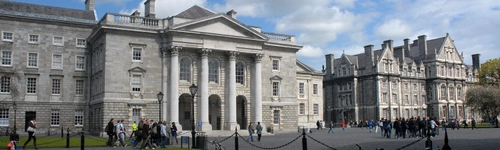Trinity College Dublin Front Square Chapel