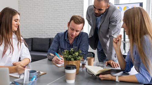 People collaborating. Image by Freepik