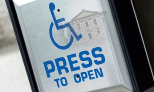 Disability button