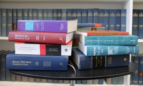 Law TCD Books and Journals