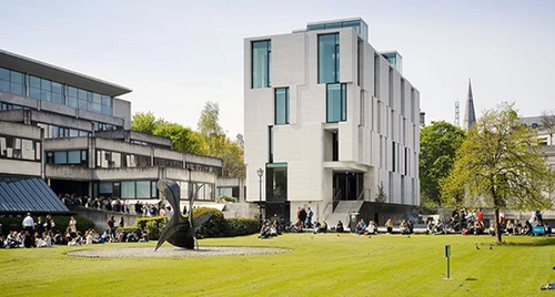 Building on Trinity College Campus
