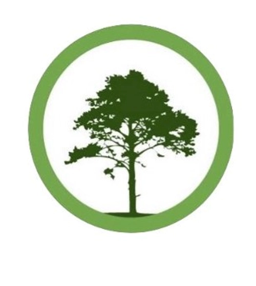 Environment Soc logo tree silhouette within a circle ring