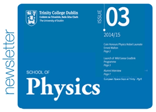Physics Newsletter Issue 3 Graphic