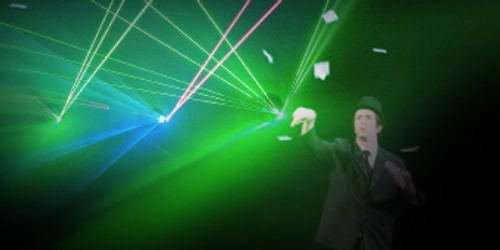 Creative Arts Practice image of lasers