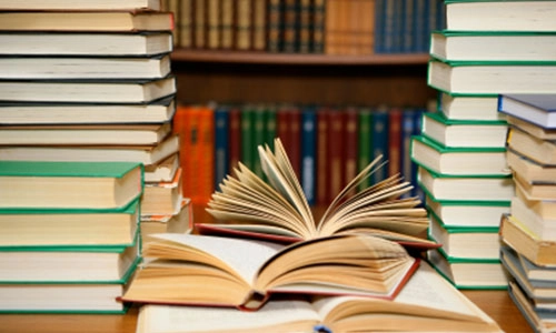 Stacks of books