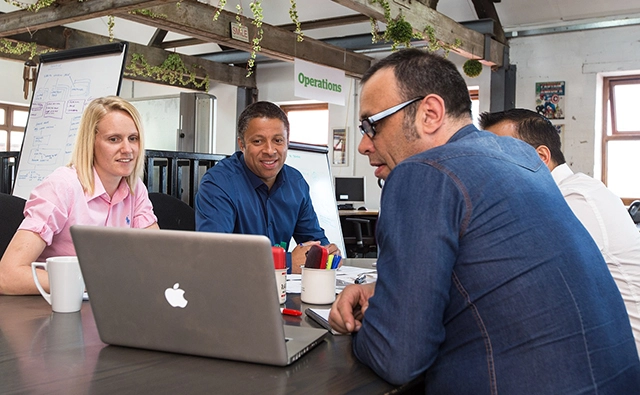 Group Research Work People