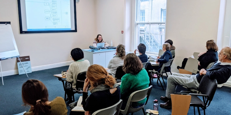 Image of Centre staff in seminar