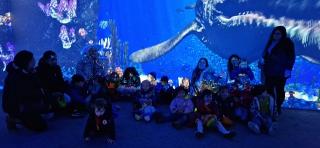 trip to dinosaur exhibition