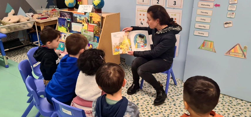 Parent reading