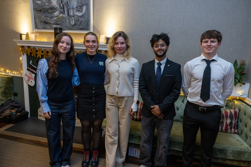 An image of the 2025 Eric and Barbara Kinsella Scholars