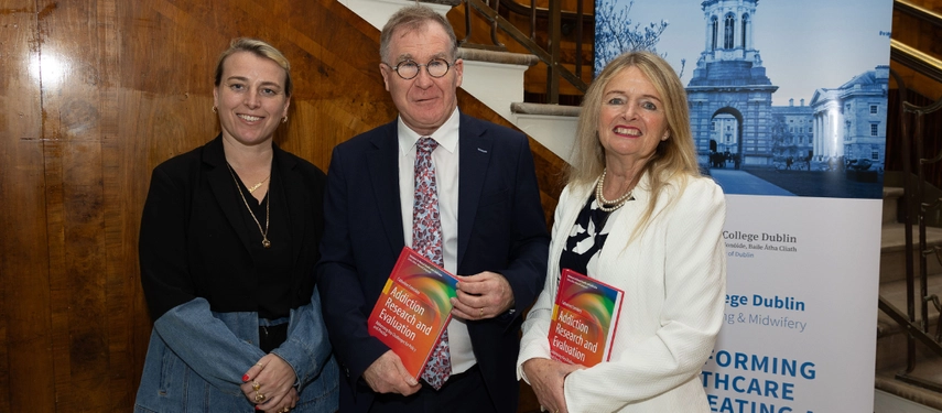 Senator Lynn Ruane, Minister Colm Burke and Professor Catherine Comiskey