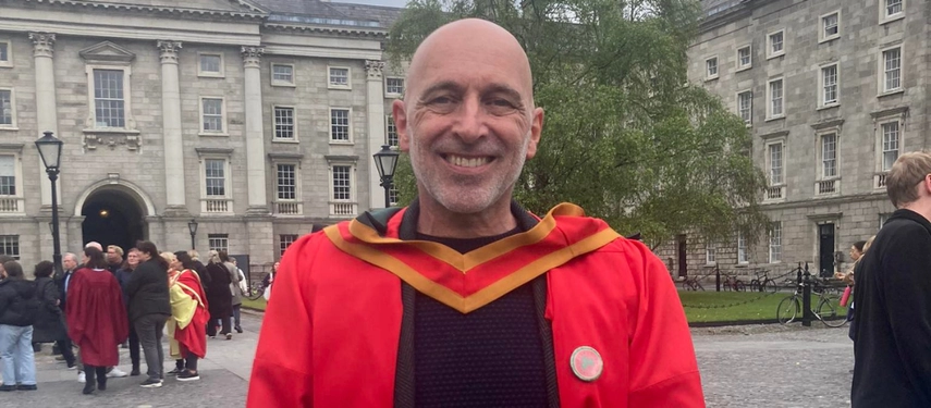 Professor Fintan Sheerin at Trinity College Dublin
