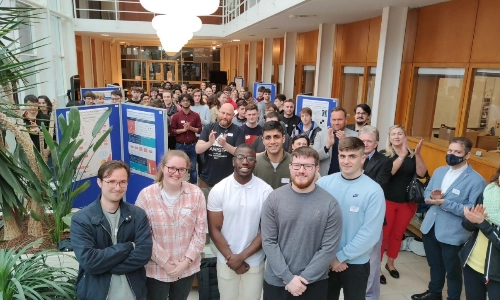 The winning team of the School of Computer Science and Statistics held its first ever Software Engineering (Sweng) Projects Showcase and Industry Awards