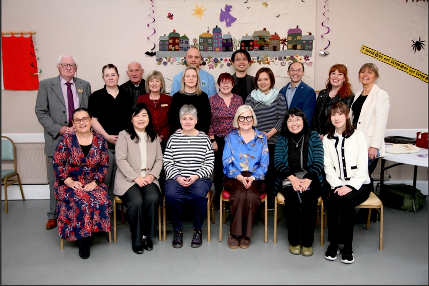 Group of people attending a seminar