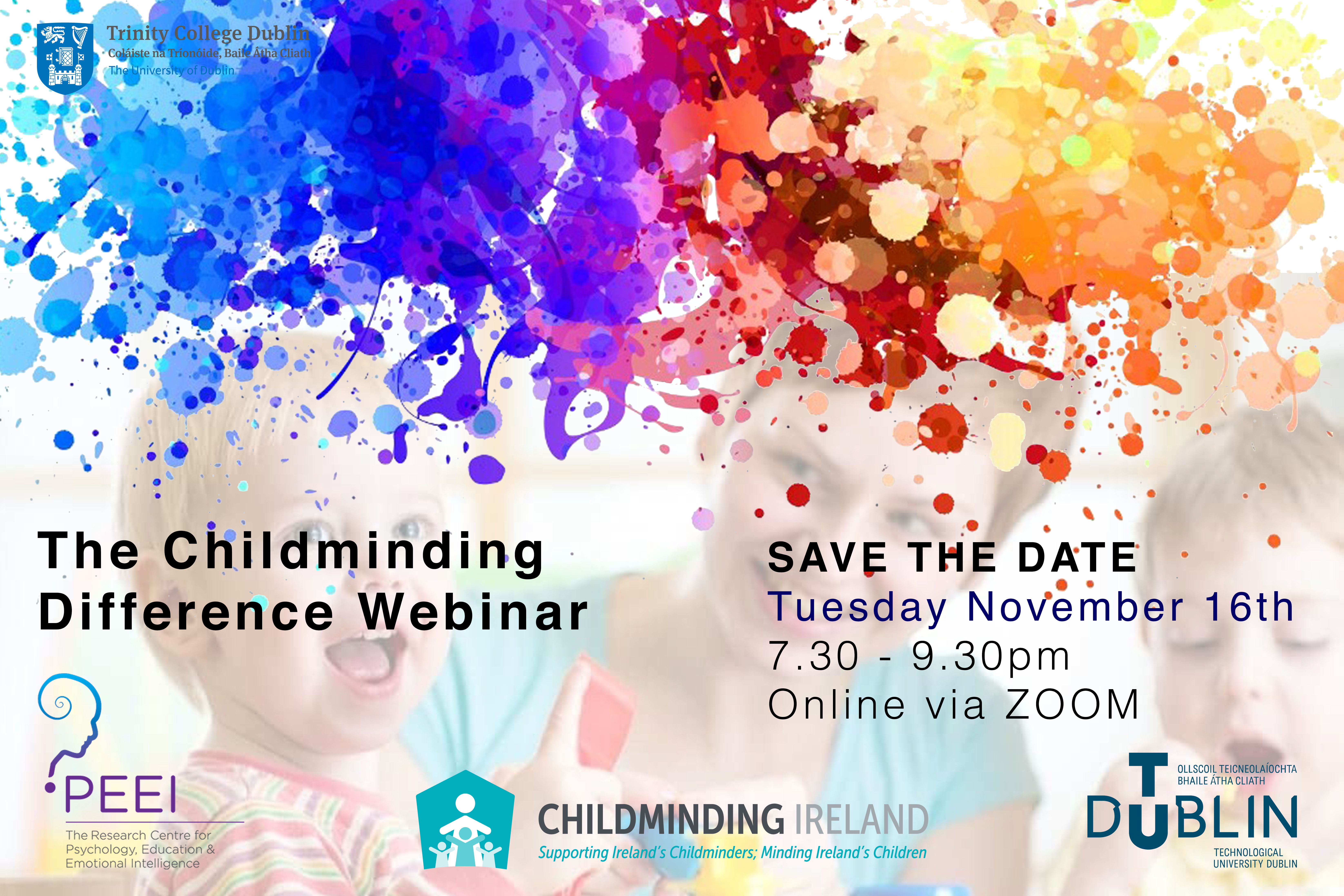The Childminding Difference Webinar Save the Date details