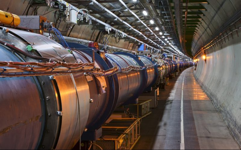 Part of the large hadron collider. Image credit: CERN-PHOTO-201802-030.