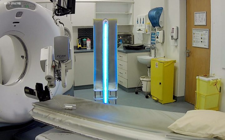 Violet harnesses ultraviolet (UV-C) light as a virus-destroying weapon and when deployed has the added benefit of limiting direct exposure of front-line cleaning staff to harmful pathogens.