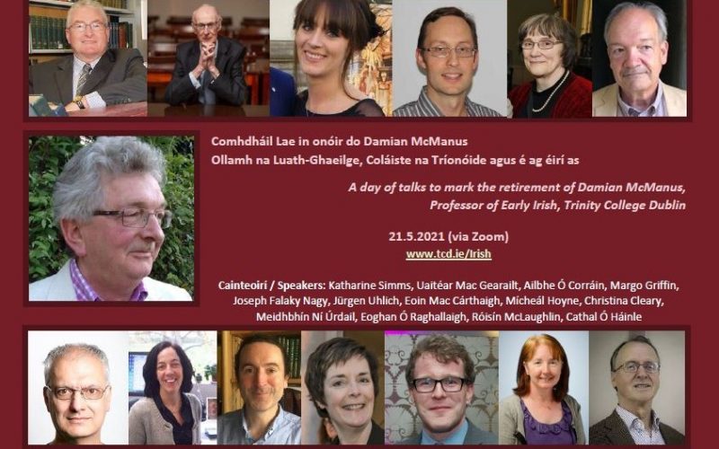 Comhdháil lae ar líne in onóir do Damian McManus