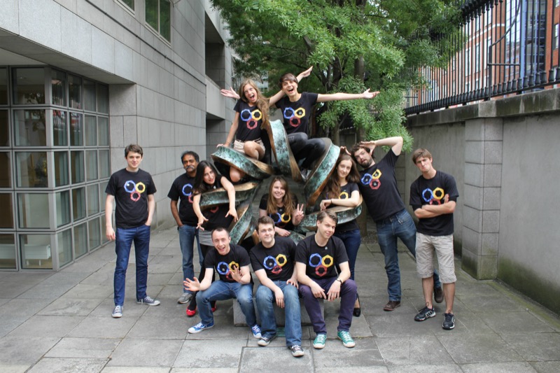 The Trinity iGEM team that secured a Gold Medal for producing an anti-malarial biobrick.